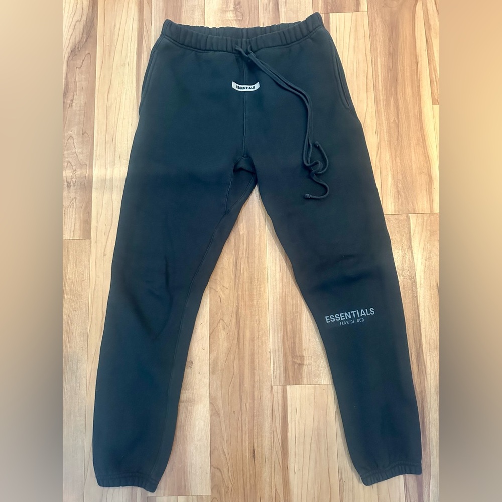 Essentials Black Jogger Sweatpants